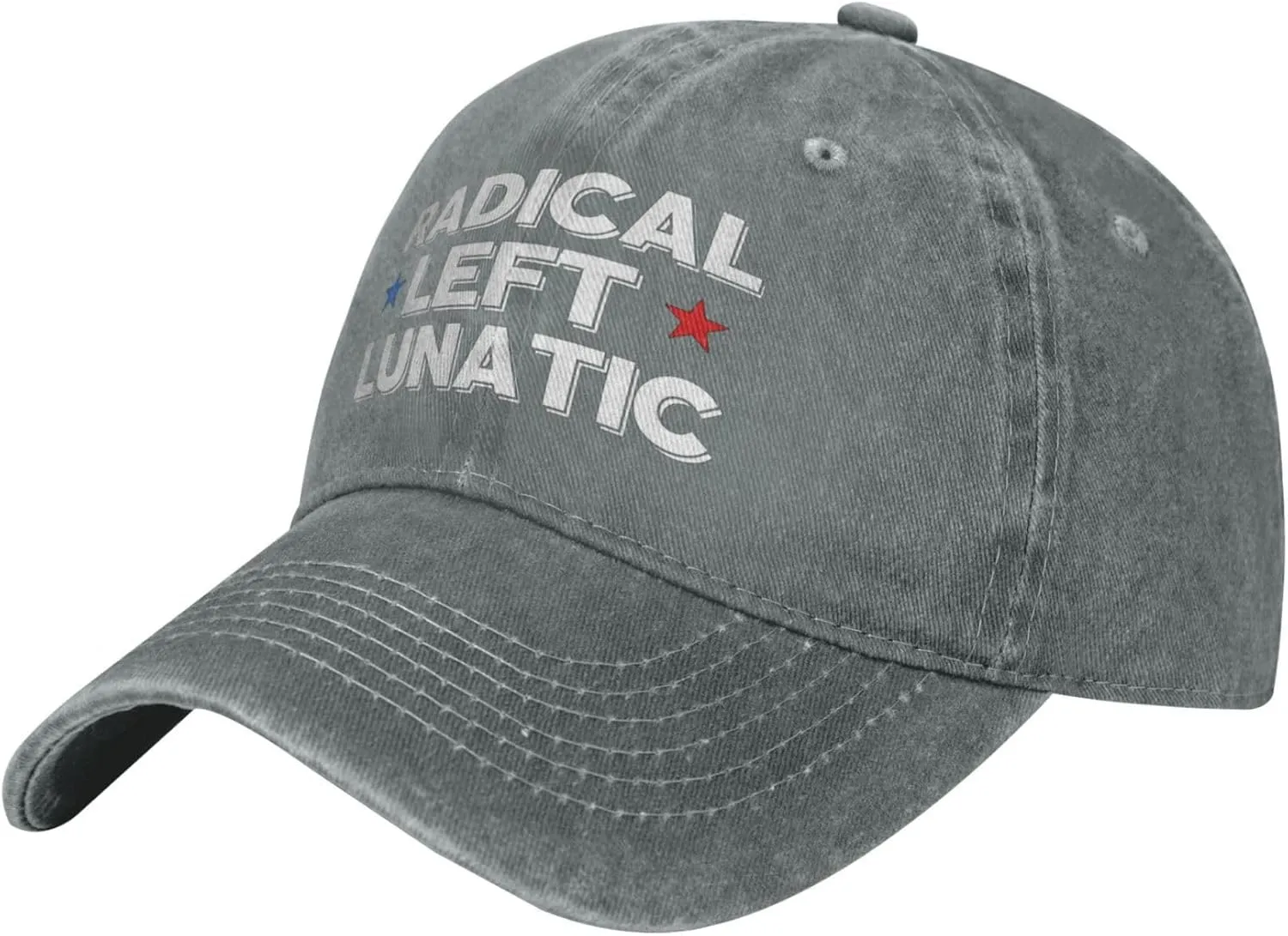 Radical Left Lunatic Hat for Men Black Women Funny Gag Trucker Hats for Girls Dirty