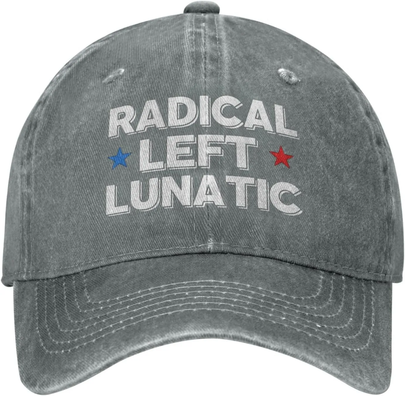 Radical Left Lunatic Hat for Men Black Women Funny Gag Trucker Hats for Girls Dirty