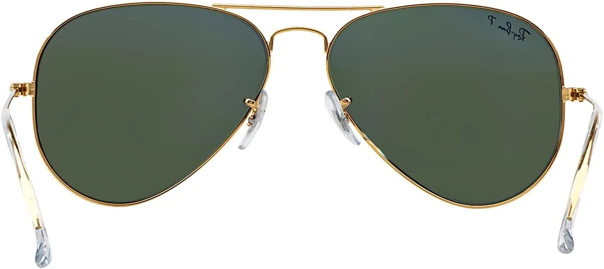 Ray-Ban RB3025 Metal Aviator Sunglasses   Vision Group Accessories Bundle