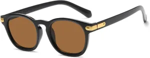 Rivet Sunglasses Men Outdoors Women Casual Retro Round