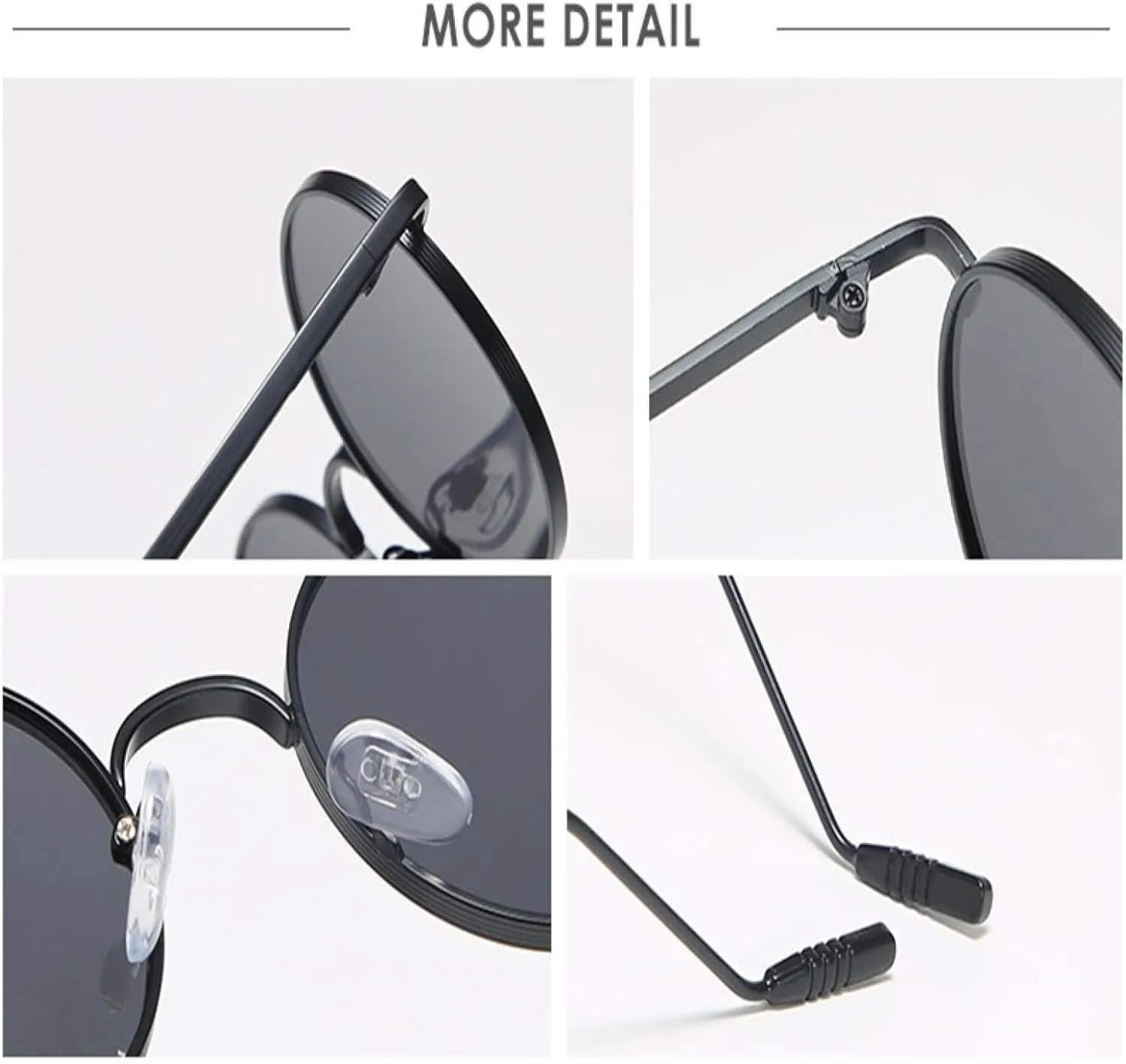 Round Steam Punk Vintage Sunglasses Men Women Fashion Uv400 Vintage