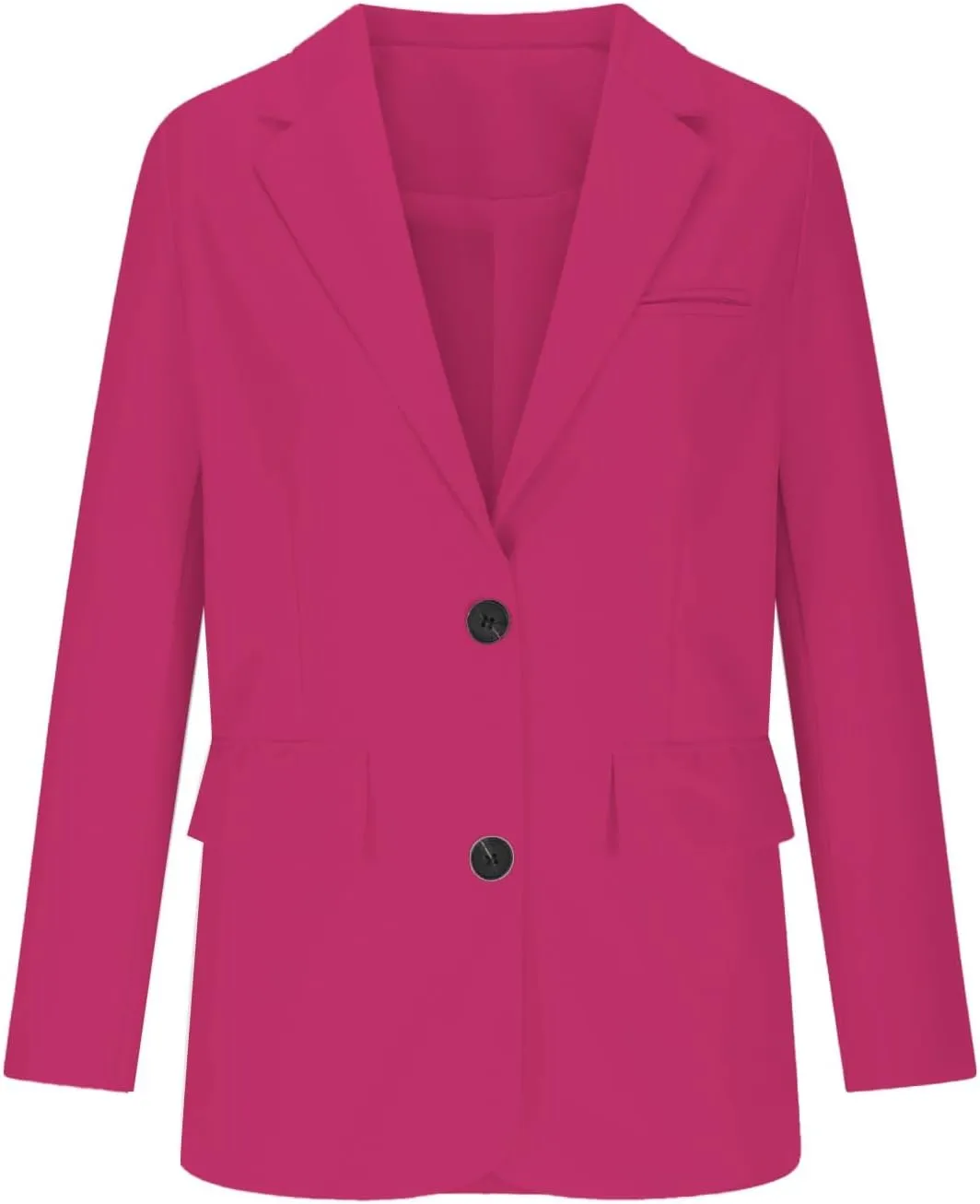 sherpa jacket Womens Casual Jacket Pockets Long Sleeve Front Button Work Lapel Button Jacket