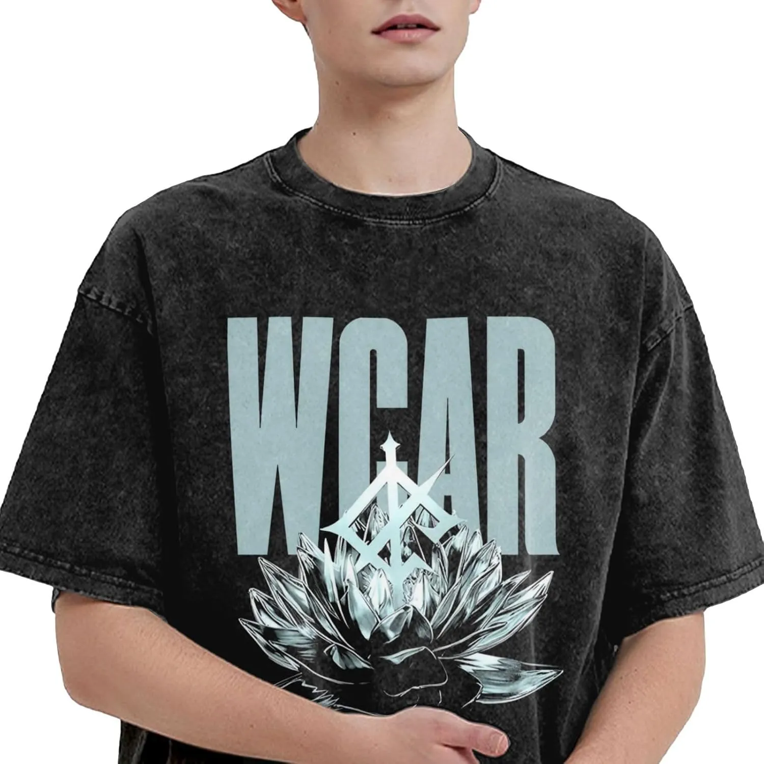 Shirt Men's Oversized T-Shirts Summer Casual Short Sleeved Basic Tops Graphic Tee