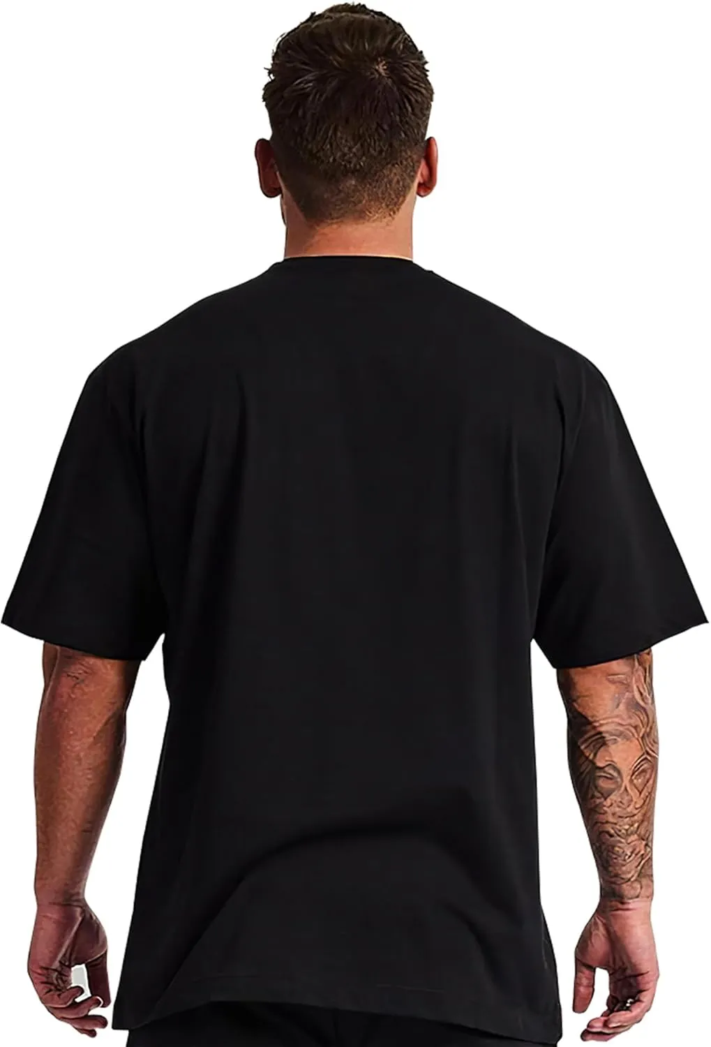Skull Novelty T-Shirts Plus Size for Big and Tall Large T Shirts Cotton Black Top Tees 1X-6X