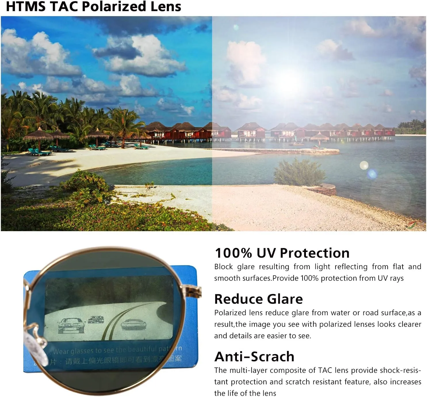 Small Round Polarized Sunglasses Retro Men Women Mirrored Lens Metal Frame Circle Sun Glasses Shades