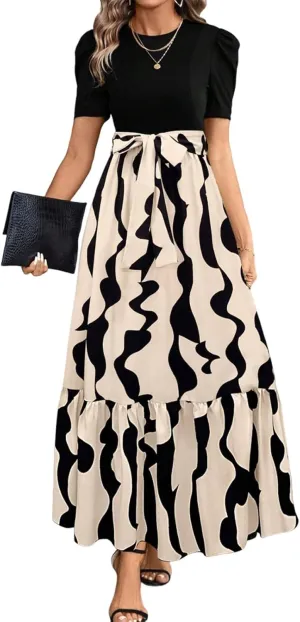 Spring Dresses for Women 2025,Summer Dress for Women A Line Wedding Guest Womens Easter Dresses Plus Size Formal