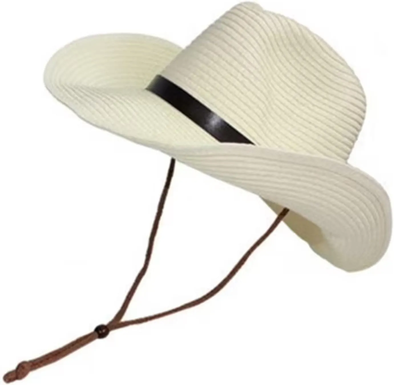 Straw Cowboy Hats for Women Men Western Foldable Sun Cowgirl Cap Hat Fedora Panama Hat Roll up Wide Brim Beach Hats