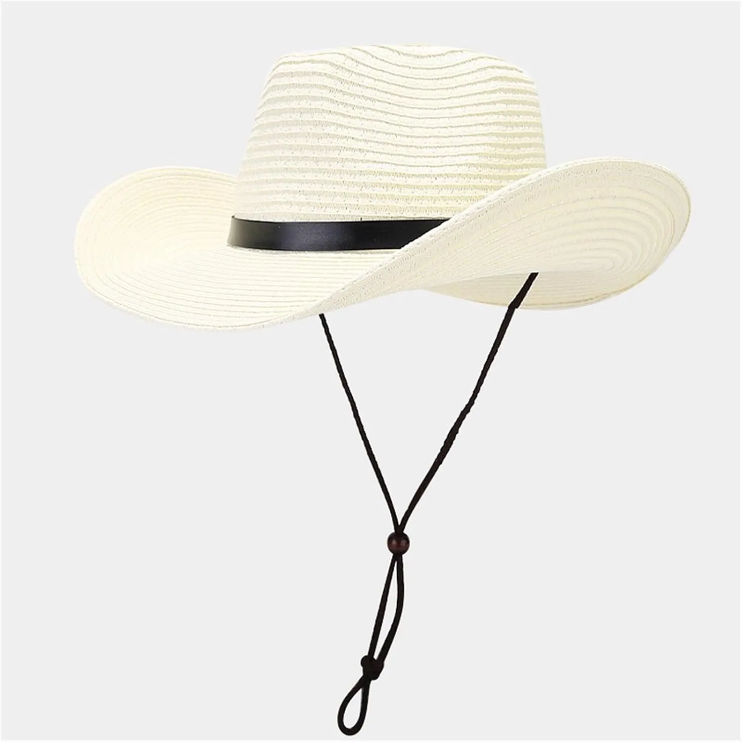 Straw Cowboy Hats for Women Men Western Foldable Sun Cowgirl Cap Hat Fedora Panama Hat Roll up Wide Brim Beach Hats