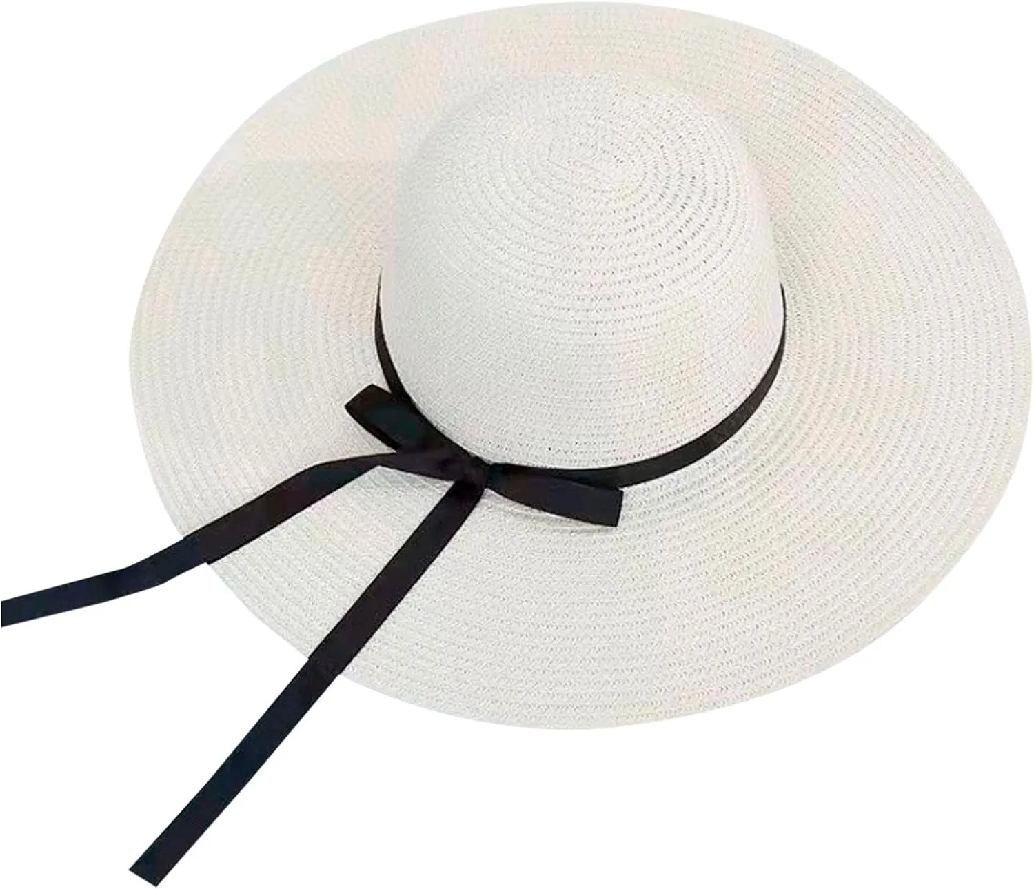 Summer Sun Hats for Women Wide Brim Panama Fedora Beach Hat UPF 50  Visor Baseball Cap s Birthday Easter
