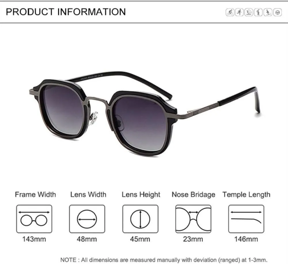 Sunglasses Women Round Luxury Men's Glasses Fishing Outdoor Driving Cycling Sunnies Summer Style