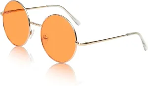 SunnyPro Big Round Sunglasses Retro Circle Tinted Lens Glasses UV400 Protection
