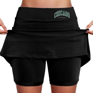 Tennis Skirts for Women with Shorts Casual Workout A Line Athletic Golf Skort High Waist Running Skorts with Pockets