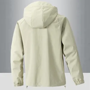 Thatrich Mens Baseball Jackets Lightweight Oversized Hoodies Waterproof Hiking Coat Windbreaker Jackets Outdoor Overcoat Fall