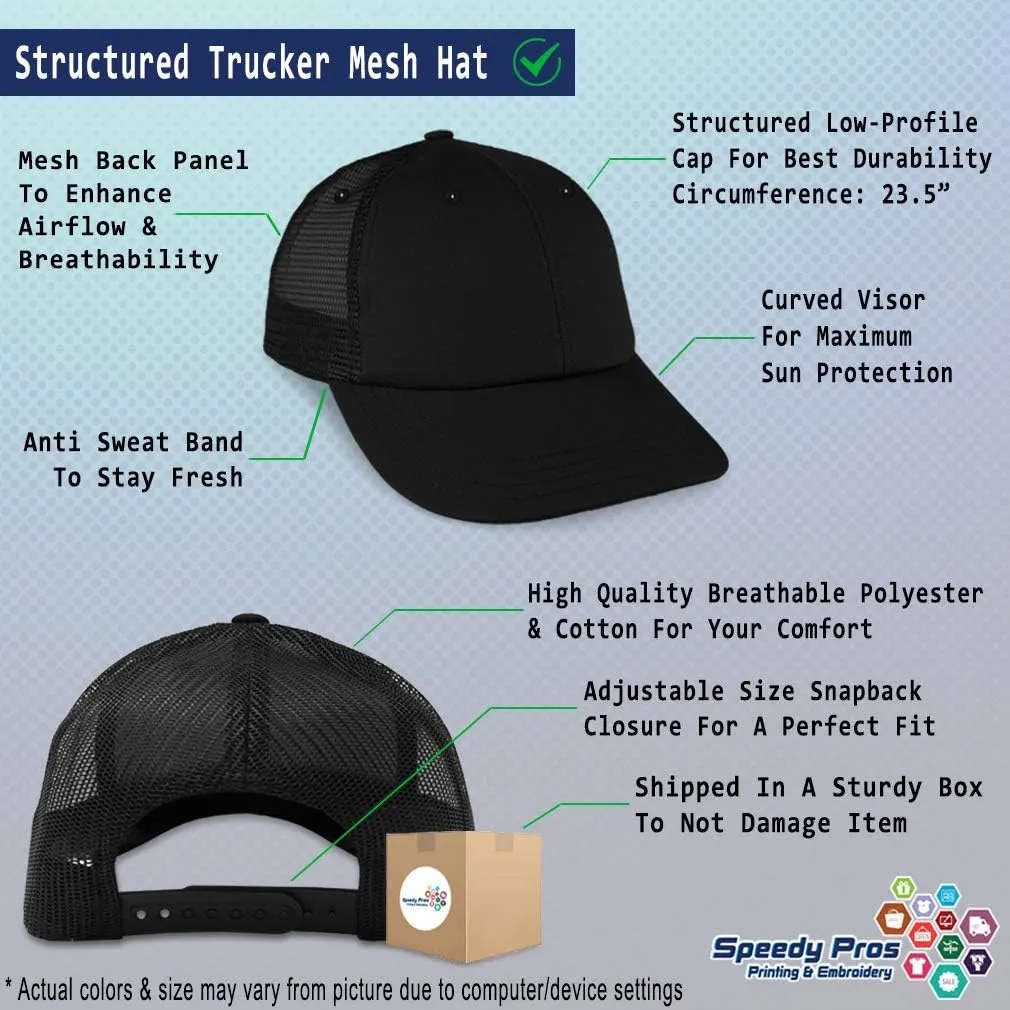 Trucker Hat Baseball Cap Vietnam Veteran War B Embroidery Dad for Men & Women