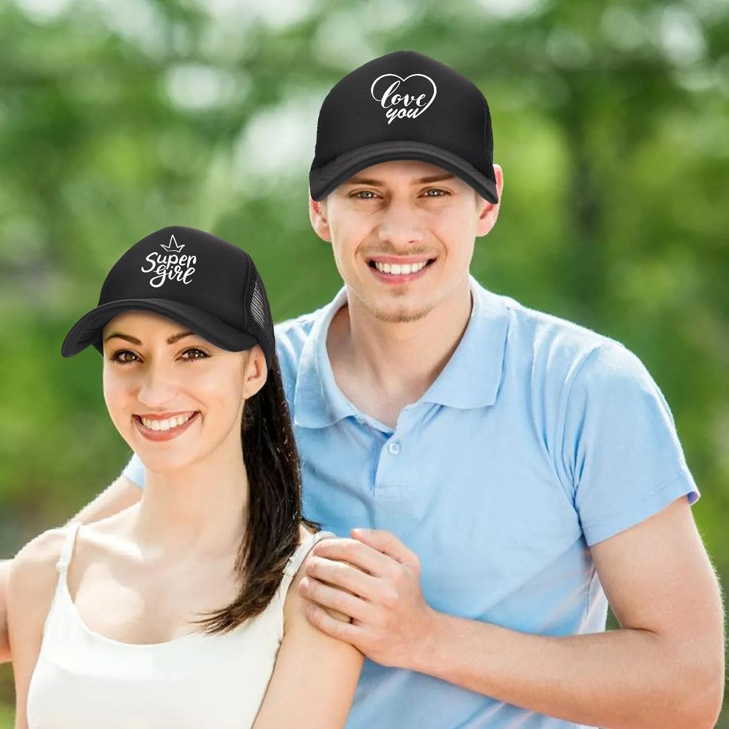 Ultrafun 10 Pack Trucker Hat Mesh Sublimation Blank Hats Adjustable Baseball Caps Hats for Men Women