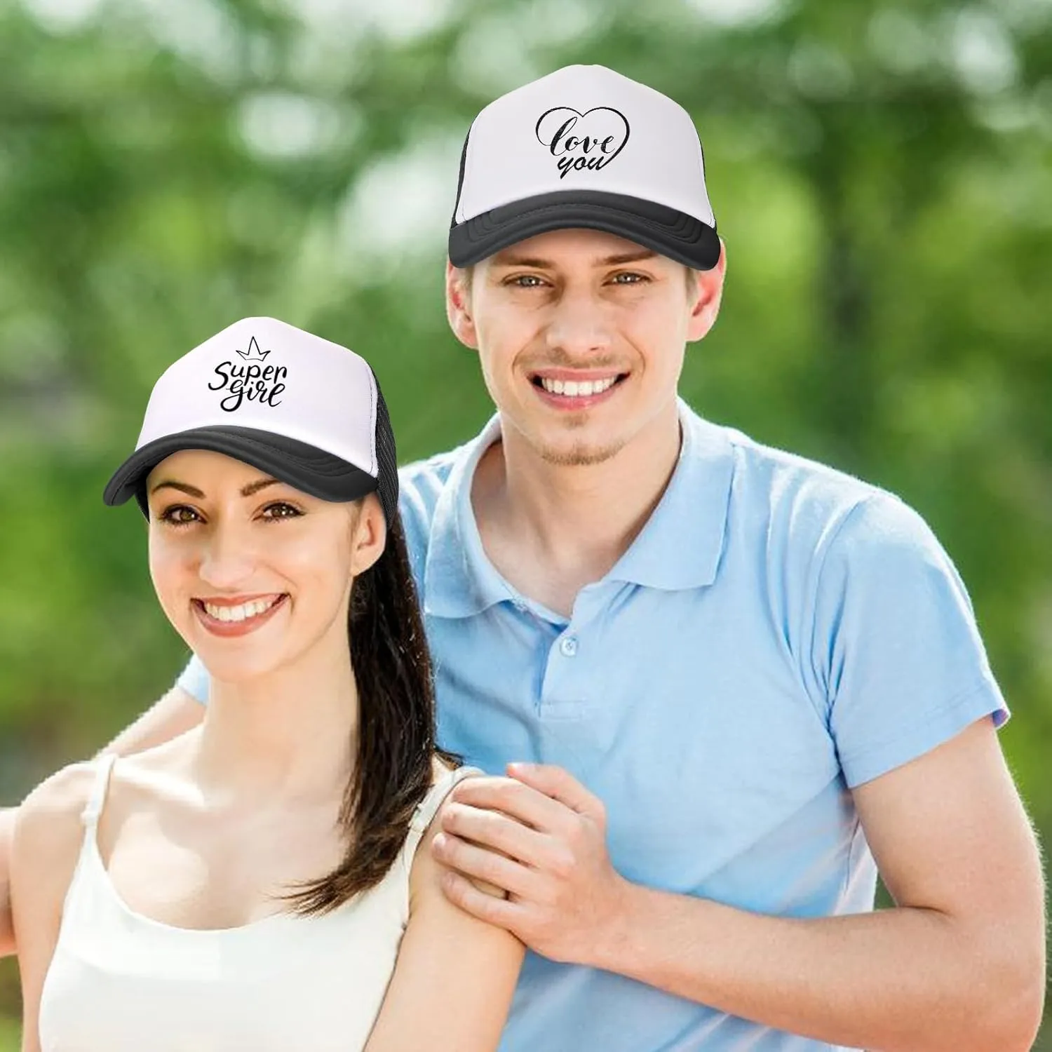 Ultrafun 10 Pack Trucker Hat Mesh Sublimation Blank Hats Adjustable Baseball Caps Hats for Men Women
