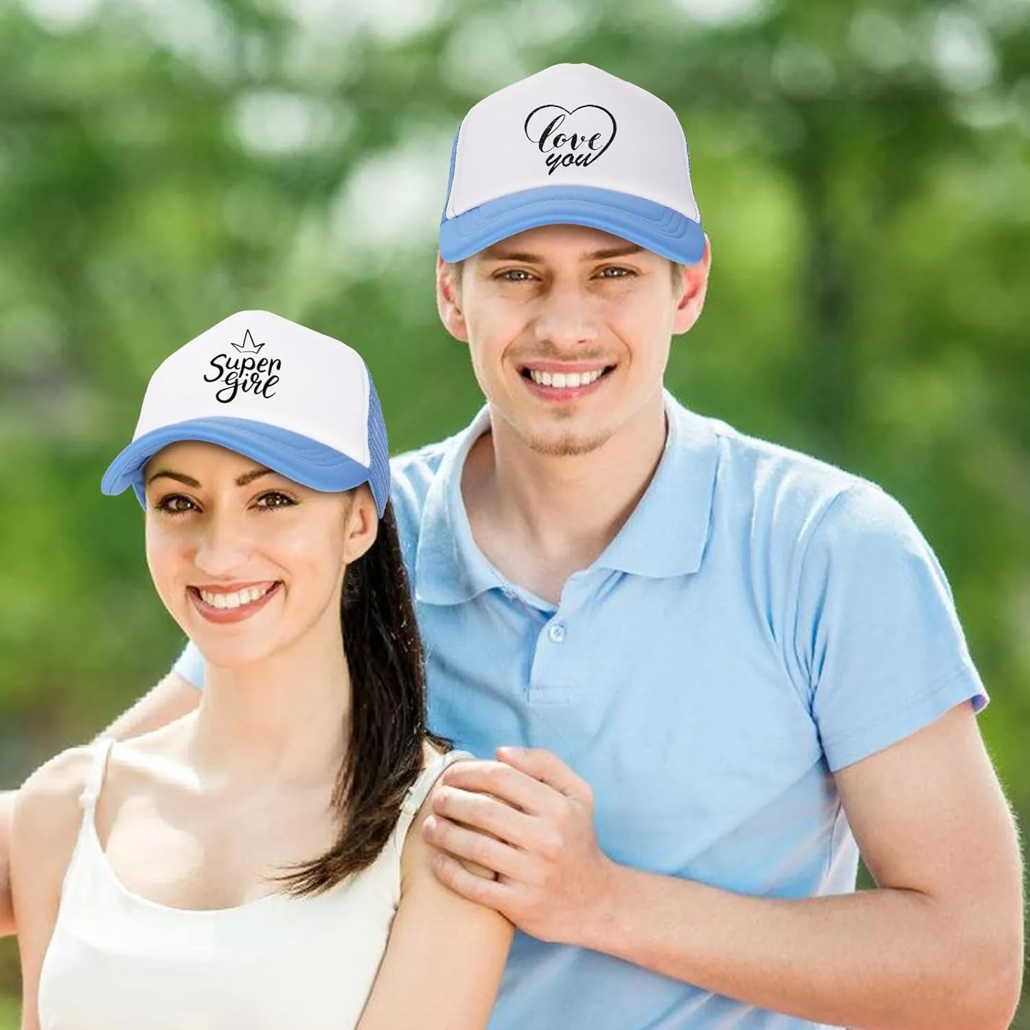 Ultrafun 10 Pack Trucker Hat Mesh Sublimation Blank Hats Adjustable Baseball Caps Hats for Men Women