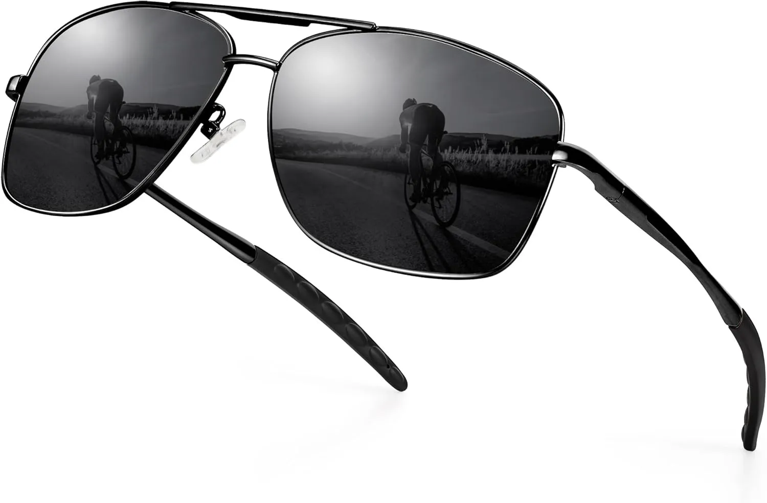 URUMQI Polarized Aviator Sunglasses for Men Women,UV400 Protection Lens, Ultra Lightweight Pilot Sun Glasses for Driving Golf