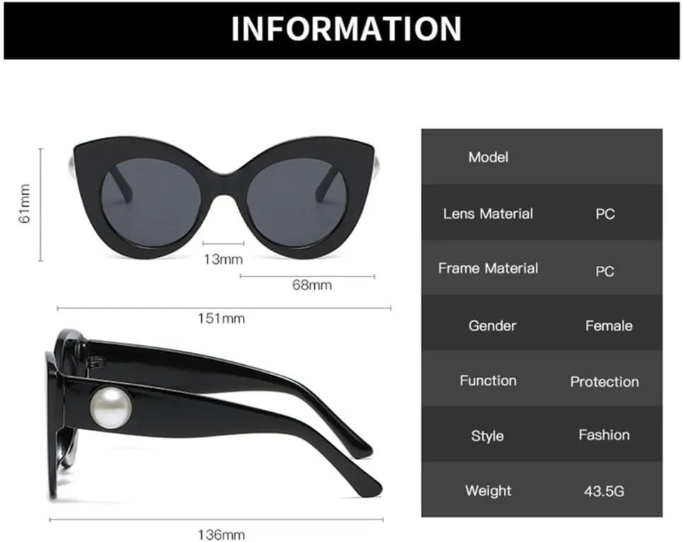 UV400 Vintage Cat Eye Sunglasses Woman Retro Driving Round Metal Frame Sun Glasses For Female Mirror