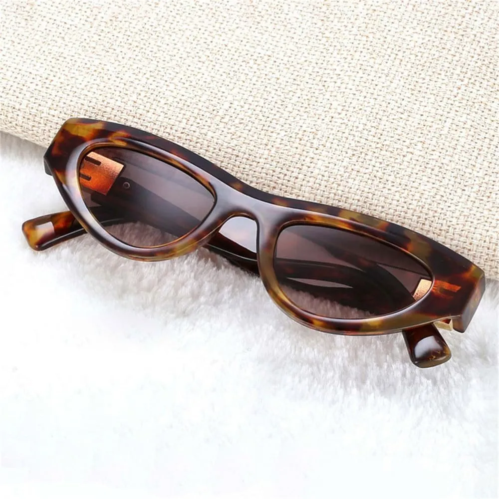 Vintage cat eye Sunglasses Women Retro Sun Glasses Female