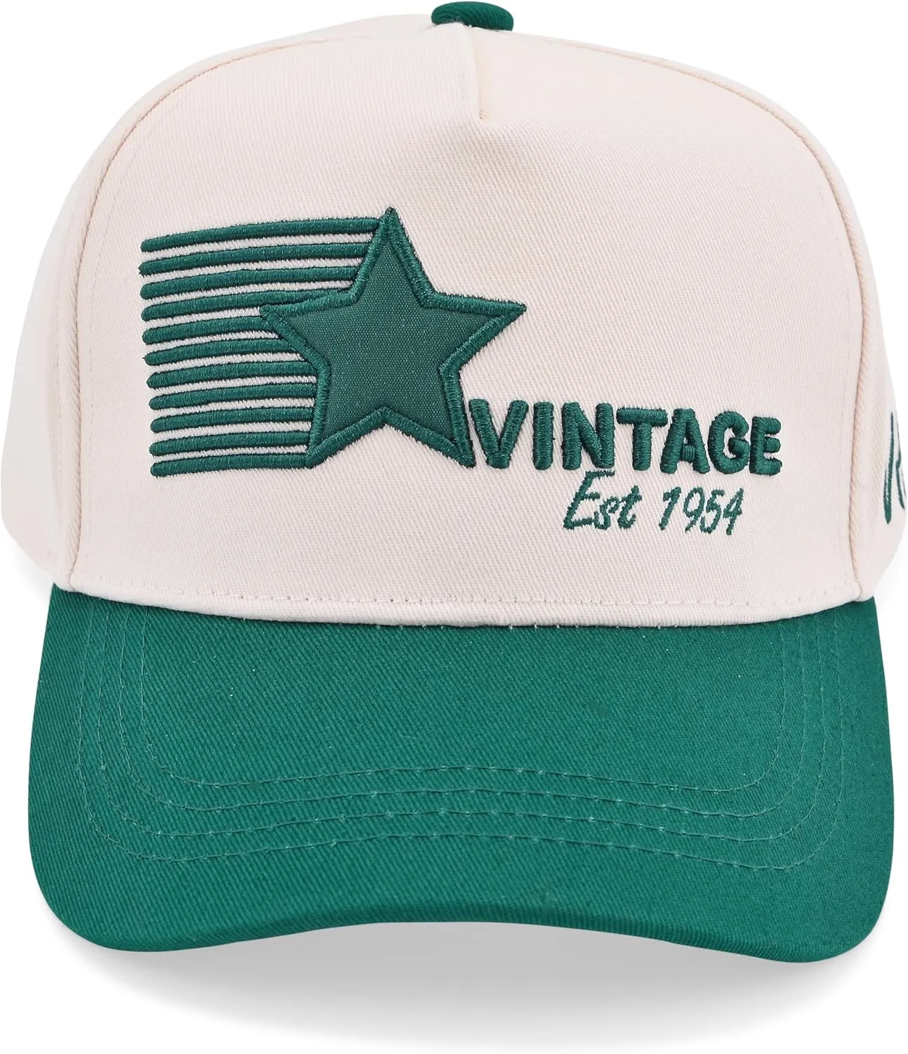 Vintage Havana Trucker Hats Women & Men | Western Retro Snapback Hat | Cute Trendy Fashion Baseball Cap | Tan Green Brown Red