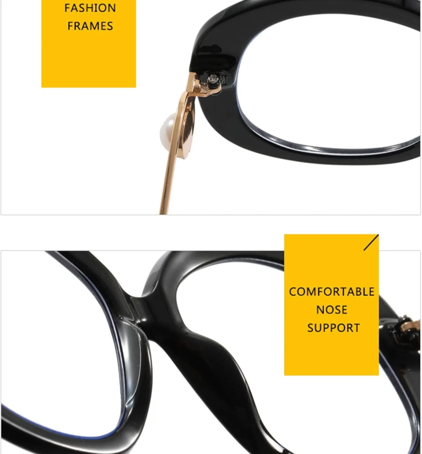 Vintage Round Women Luxury Sunglasses Fashion Pearl Glasses Frames Uv400 Female Spectacles