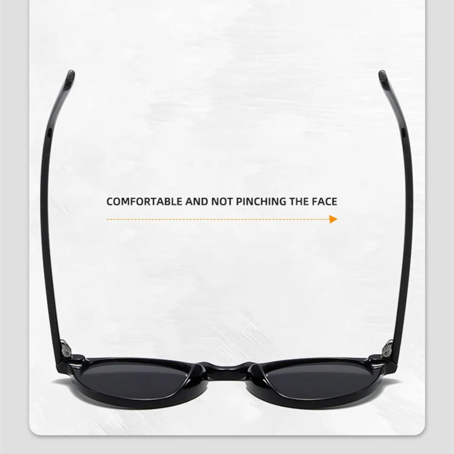 Vintage Small Round Punk Sunglasses Women Fashion Rivets Clear Gradient Uv400 Men