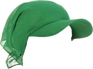 Visor Hats for Women UPF 50  UV Sun Protective Packable Chemo Cancer Head Scarf Hat Wide Brim Golf Tennis Sun Visors Cap