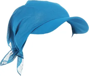 Visor Hats for Women UPF 50  UV Sun Protective Packable Chemo Cancer Head Scarf Hat Wide Brim Golf Tennis Sun Visors Cap