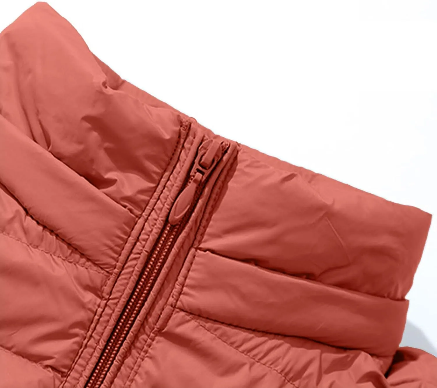 Women Puffer Jacket Hooded Warm Lightweight Packable Quilted Puffer Coat Outwear