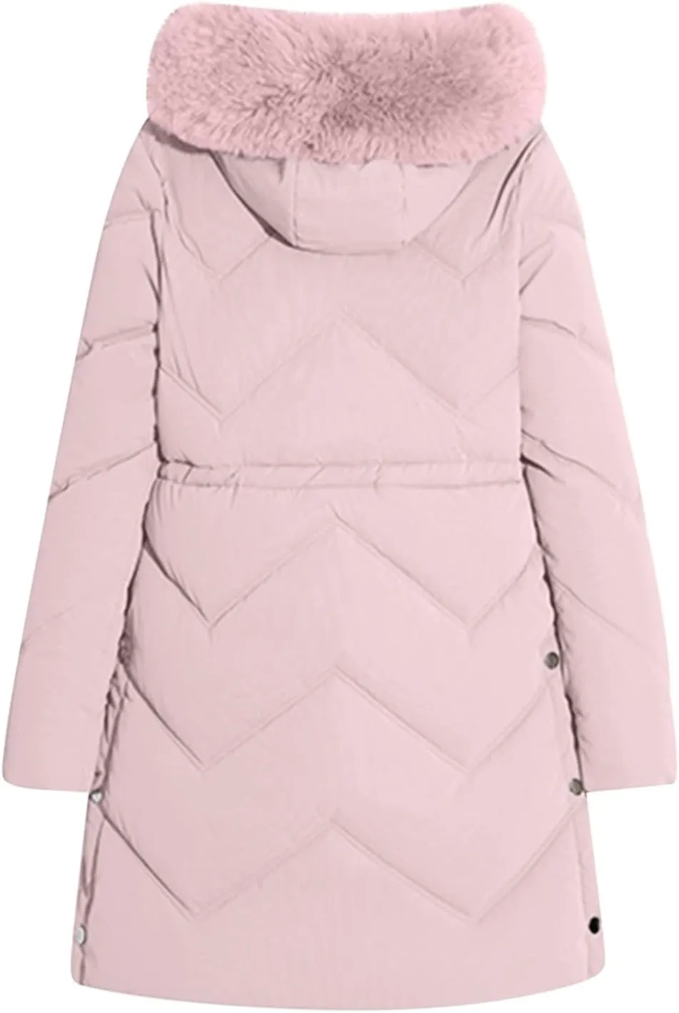 Women Winter Coats Long Hooded Lightweight Puffer Jackets Plus Size Thicken Quilted Jackets Parkas Down Coats Outerwear
