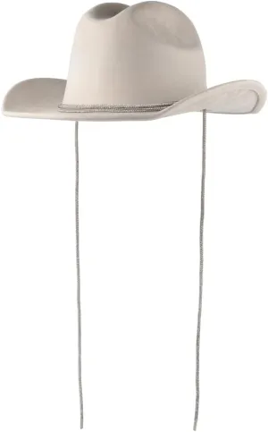 Women's Classic Wide Brim Felt Fedora Travel Western Fashion Hat, Adjustable Hat Band Rhinestone Glittered Lace