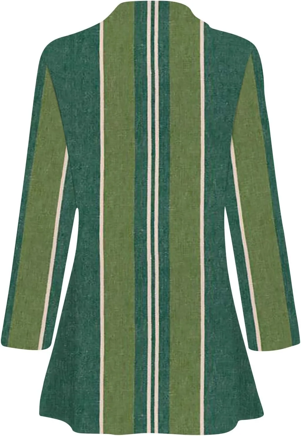 Women's Formal Trendy Long Sleeve Lightweight Blazer Jacket Plus Size,M-5XL