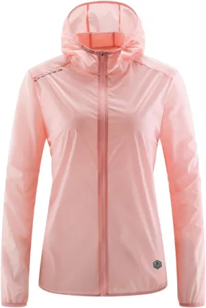 Womens Jackets Casual Long Sleeve Sunscreen Coat With Hood Trendy Lightweight Loose Breathable Summer Hiking Clothes