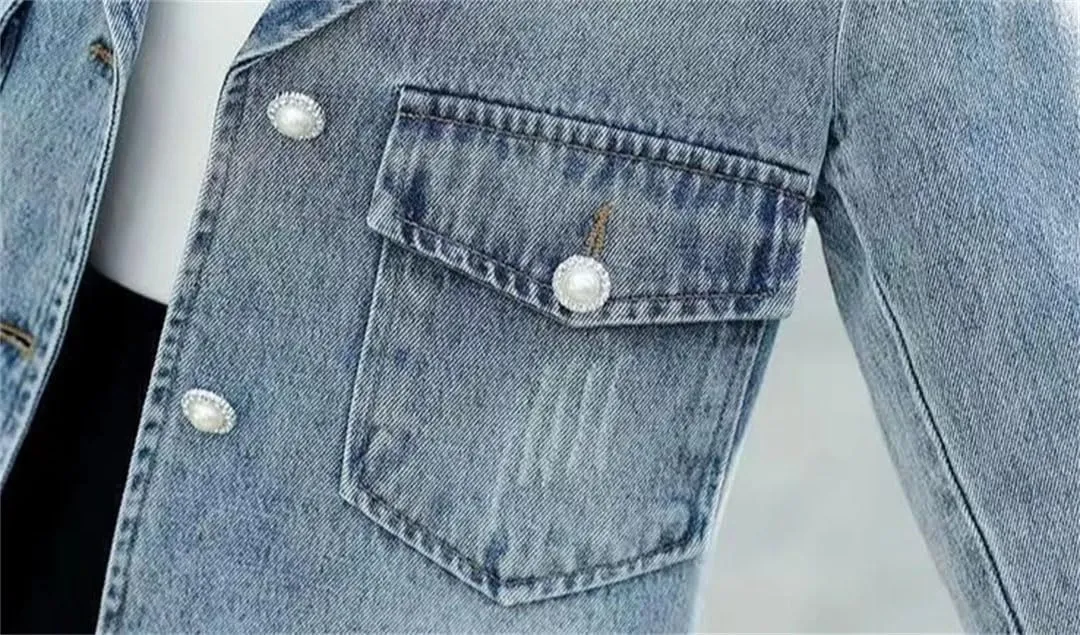 Women's Jeans Coats Small Denim Jackets Designer Outerwears