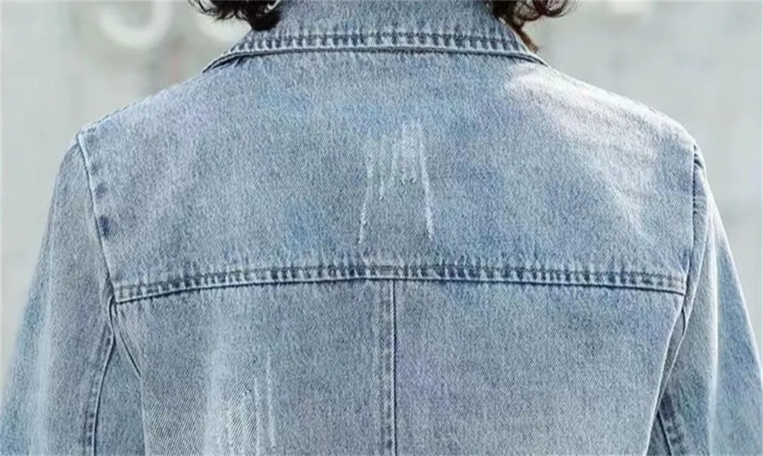 Women's Jeans Coats Small Denim Jackets Designer Outerwears