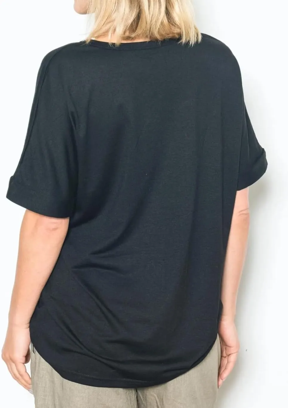 Women's Oversized T Shirts Short Sleeve Crewneck Summer Tops Casual Loose Basic Tee Shirts