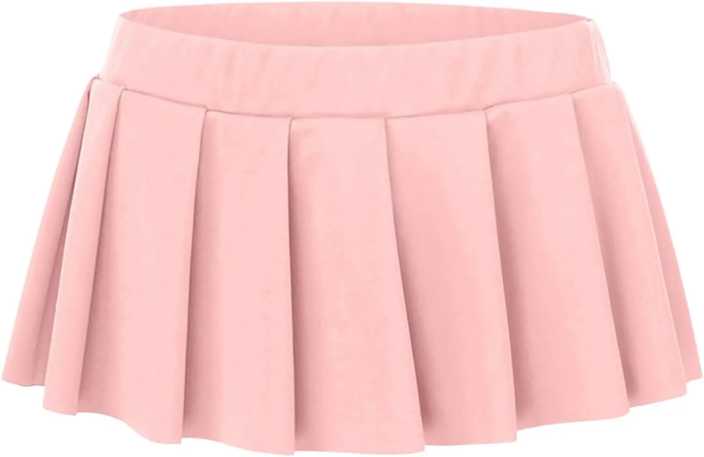 Women's Sexy Pleated Mini Skirt Elastic Low Waisted Casual Short Skirts Club Entertainment Summer Fashion Lingerie Skirts