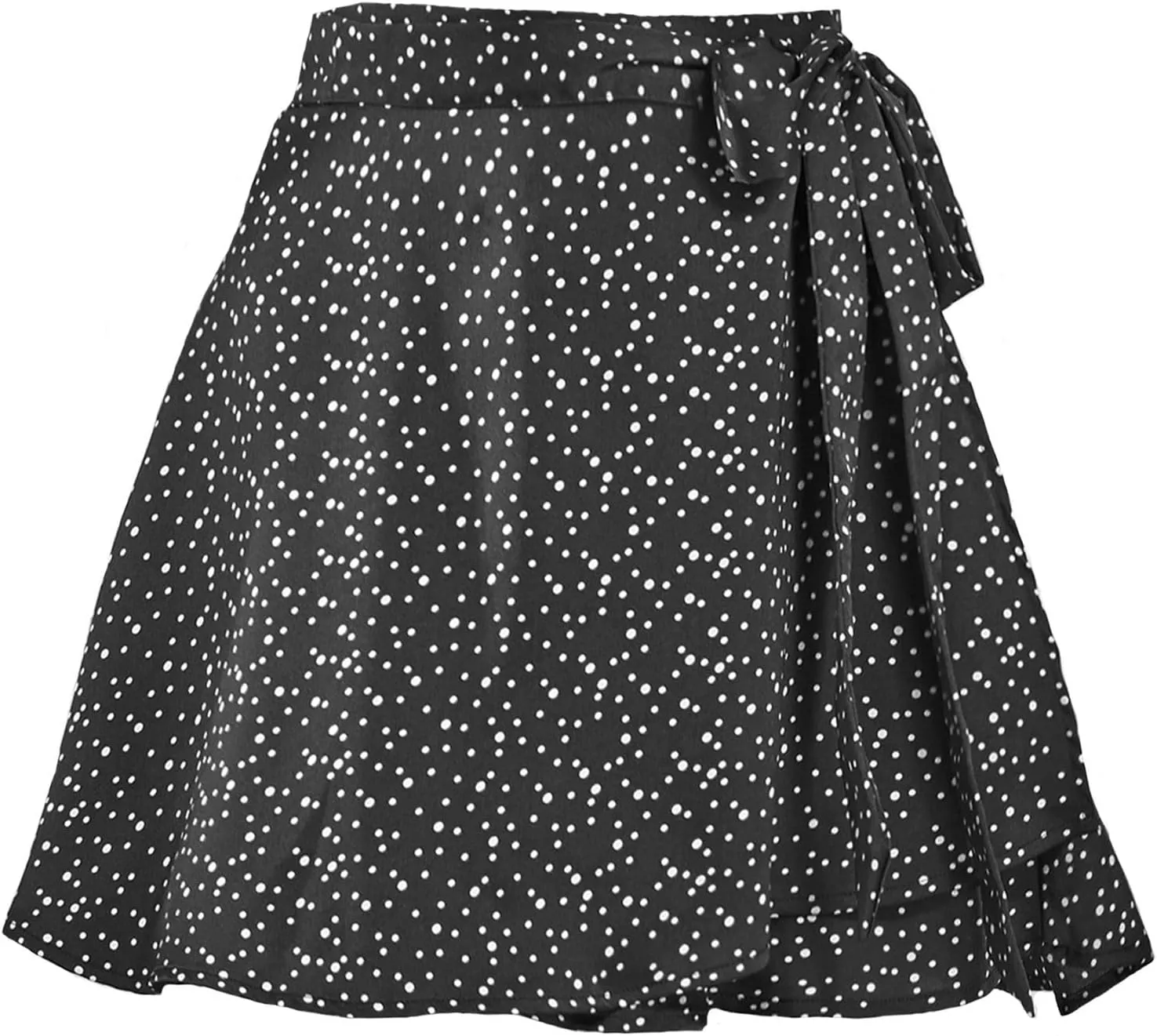 Women's Summer Wrap Floral High Waist Ruffle Short Mini Skirts