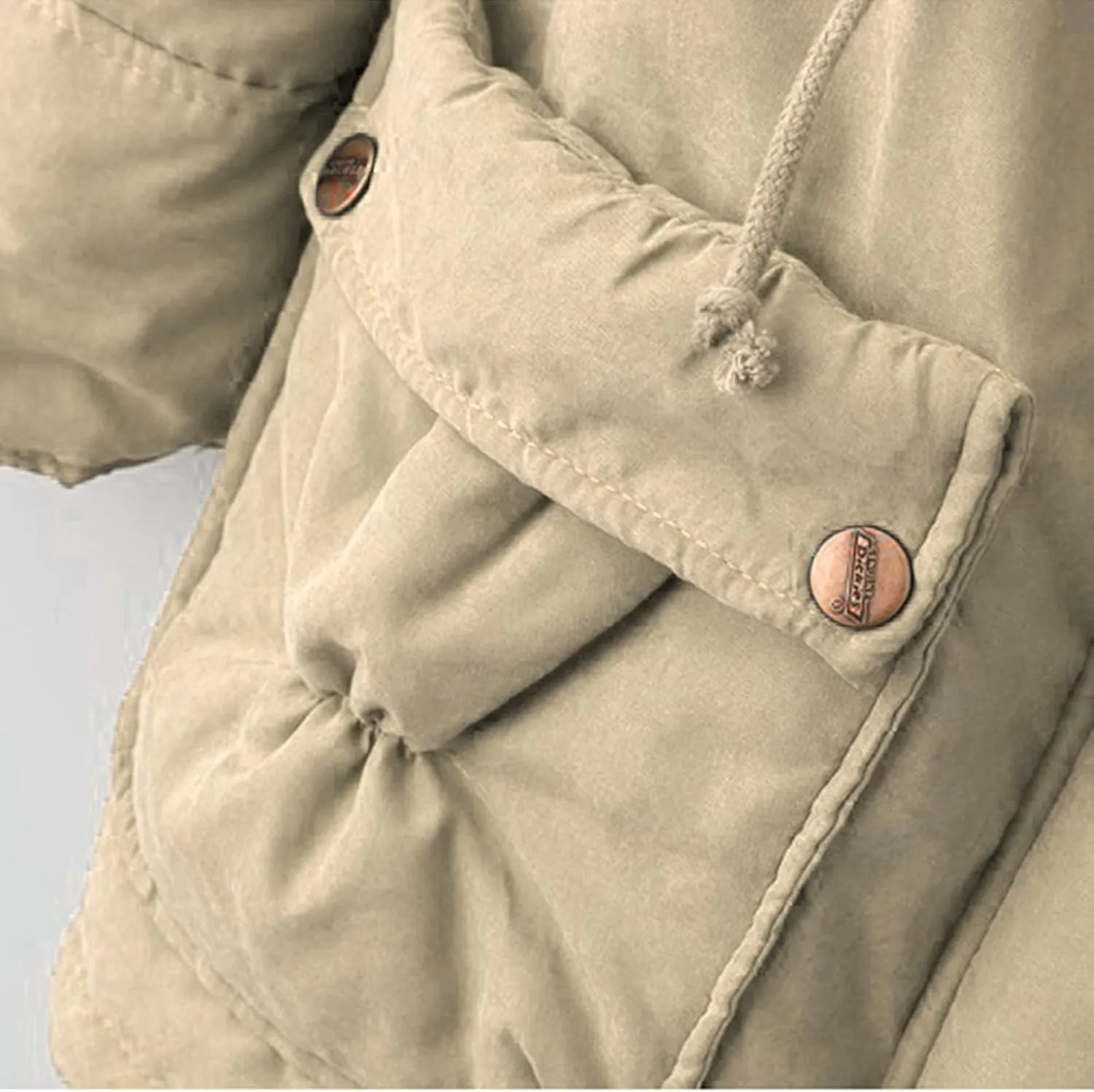 Women's Warm Plus Fleece Workwear Jacket Solid Jacket Hooded Jacket Long Sleeve Women Utility Jacket with Hood