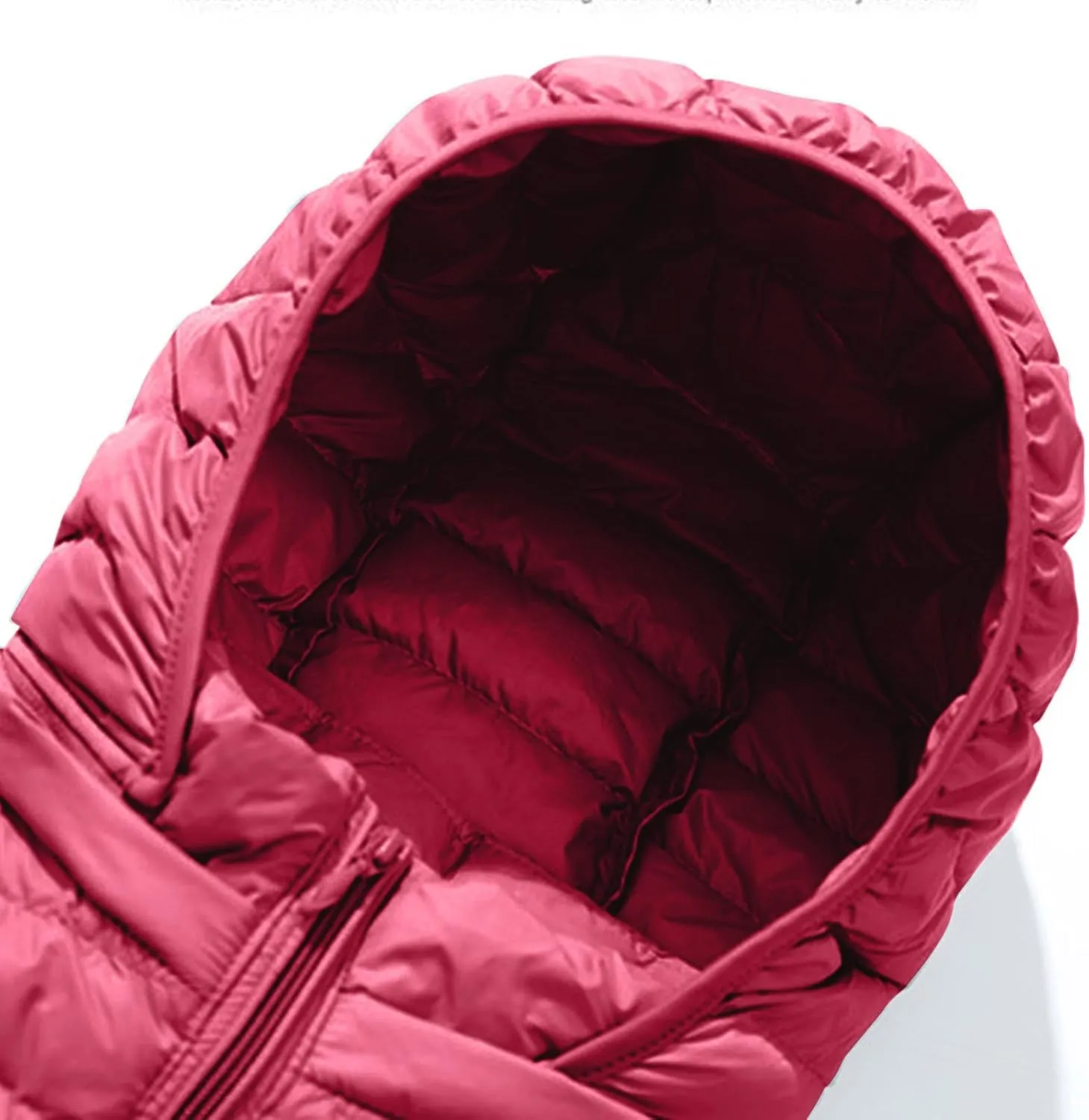 Women's Warm Winter Coats Insulated Lightweight Cropped Puffer Coats Packable Solid Hooded Zipper Down Jackets