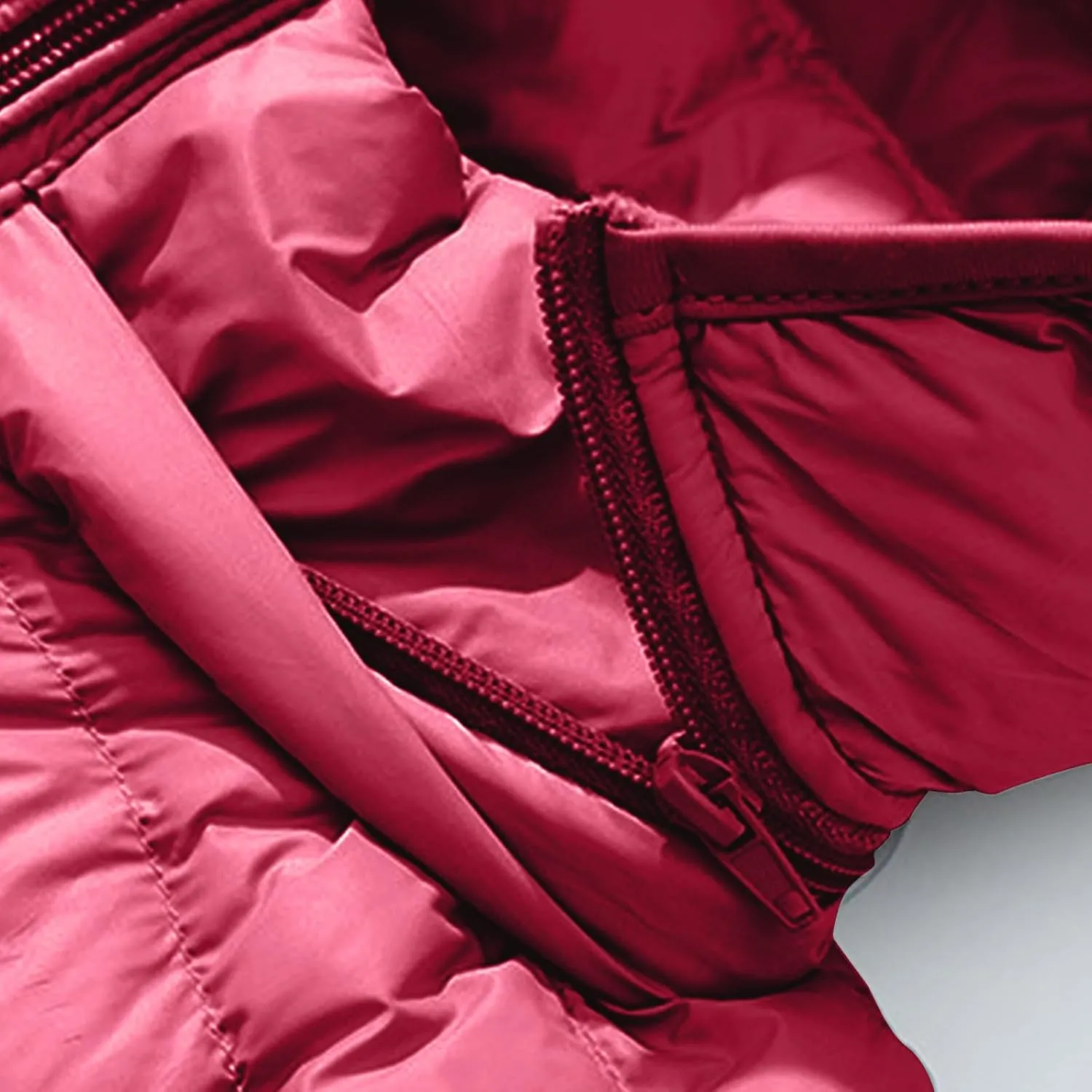 Women's Warm Winter Coats Insulated Lightweight Cropped Puffer Coats Packable Solid Hooded Zipper Down Jackets