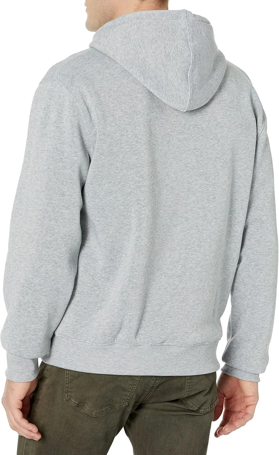 WT02 Men's Basic Fleece Zip Up & Pull Over Hoodie