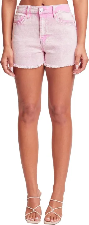 YMI Jeans Women's 80's Acid Wash Mom Shorts