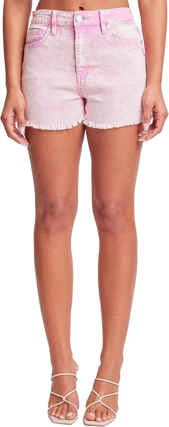 YMI Jeans Women's 80's Acid Wash Mom Shorts