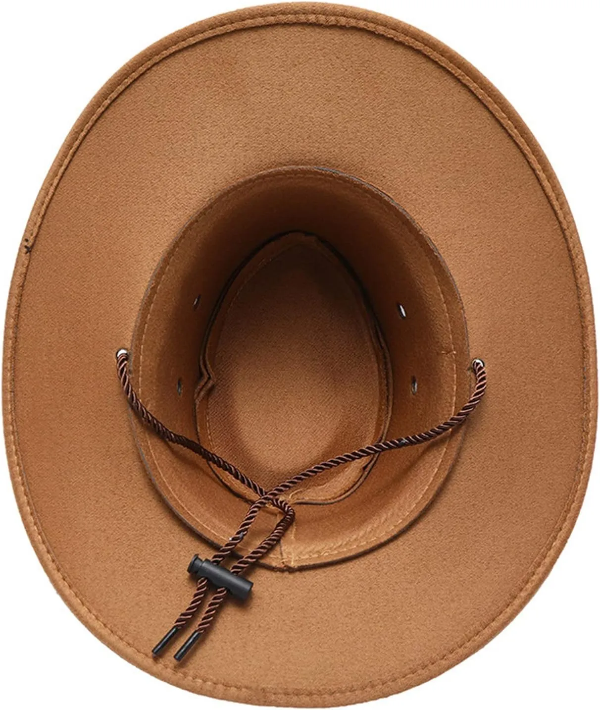 YOLAI Cowboy Hats for Women Men Retro Classic Suede Cowgir𝐥 Hats Wide Brim Western Cowgir𝐥 Cowboys Hats