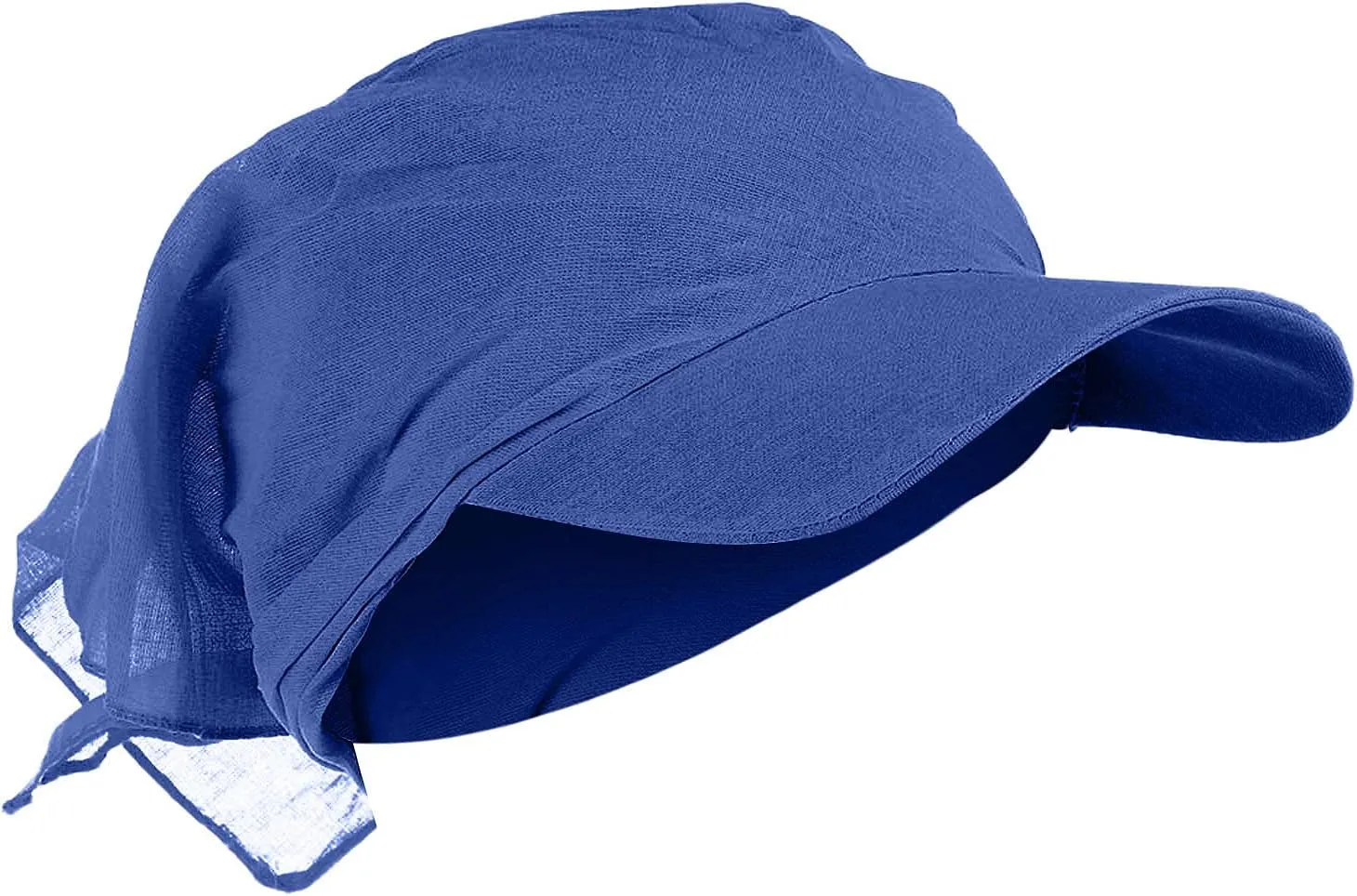 YOLAI Women Solid Color Sunscreen Turbans Hats with Brim Cancer Chemo Muslim Headwraps Cap Baseball Cap