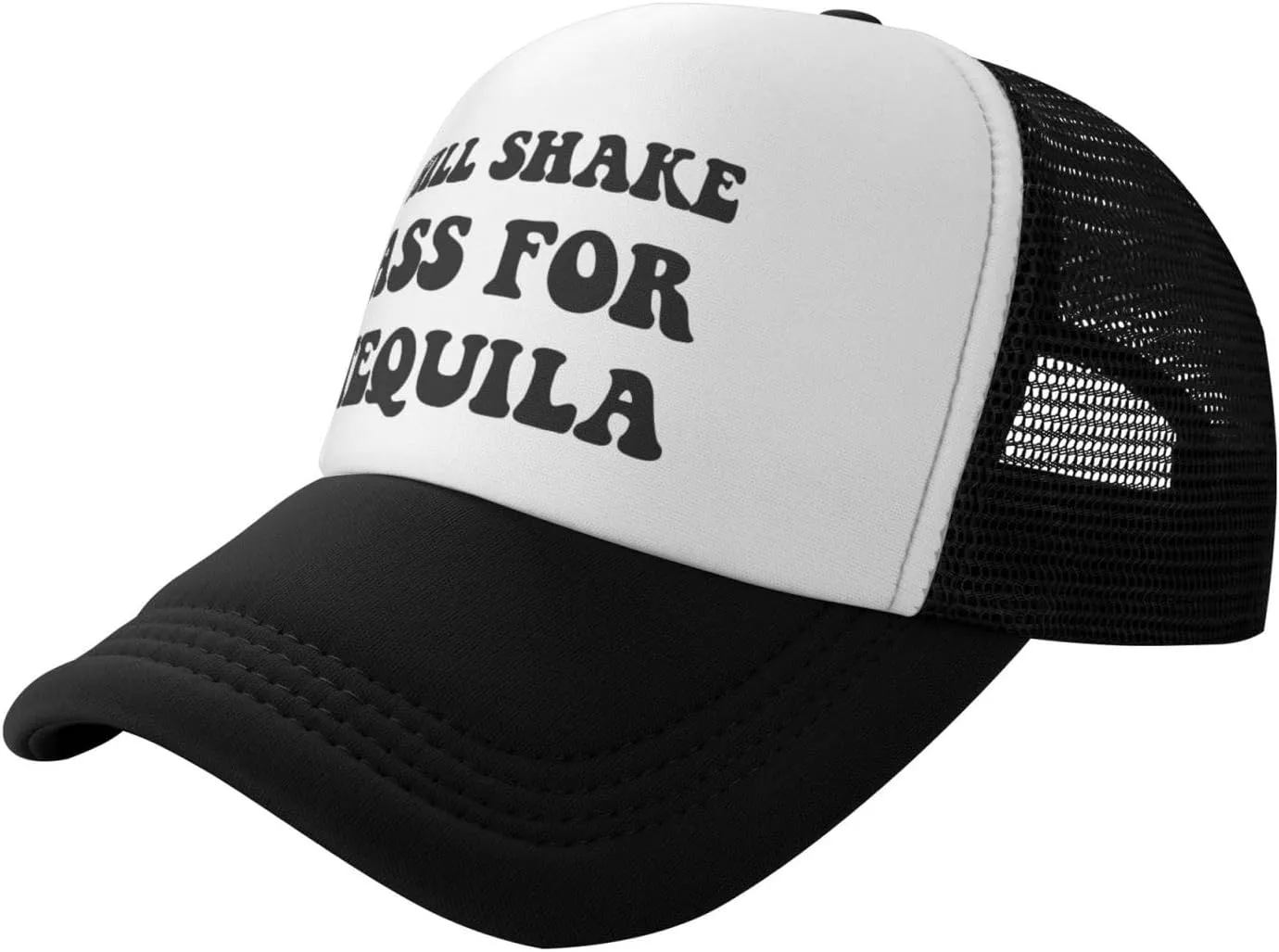 You Find It Offensive? I Find It Funny Trucker Hats for Women Black Men Retro Trucker Black Hats for Men