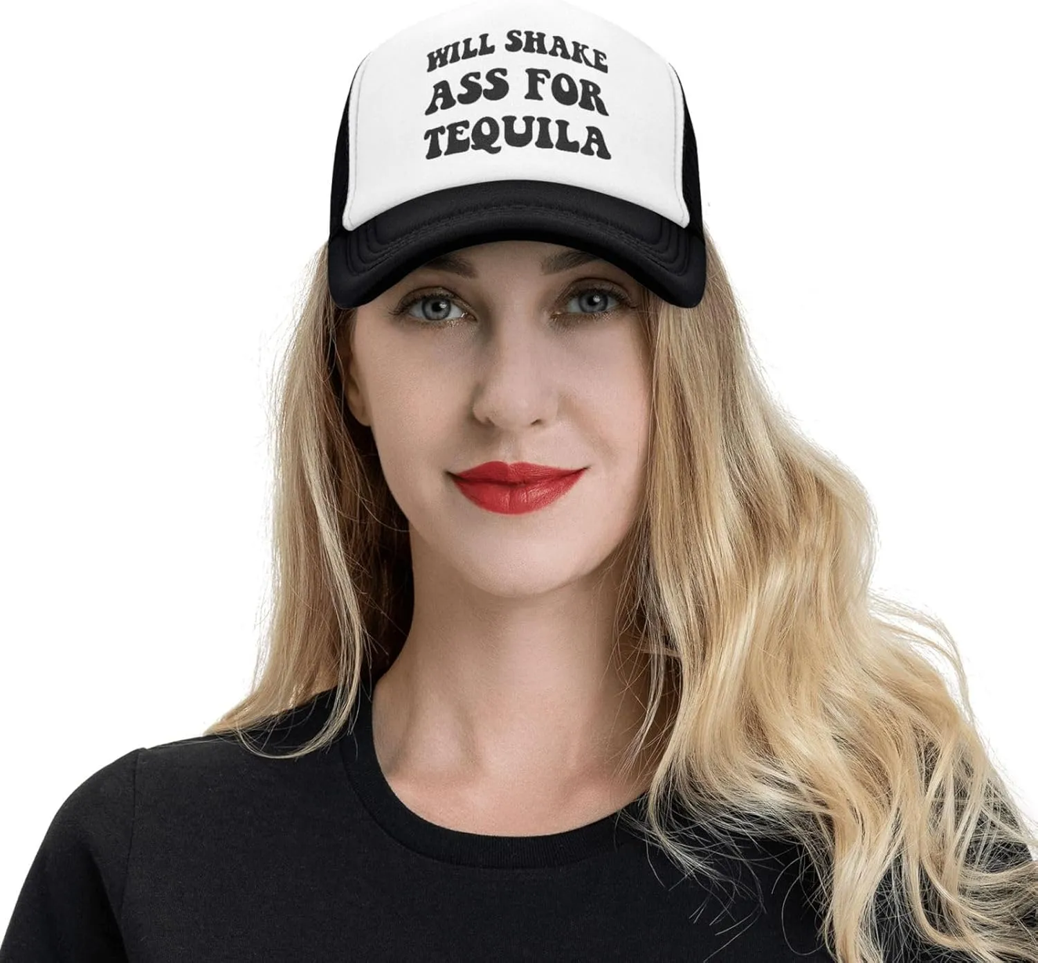 You Find It Offensive? I Find It Funny Trucker Hats for Women Black Men Retro Trucker Black Hats for Men
